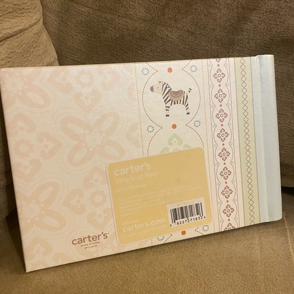 New Carter’s Welcome Baby Brag Book | Unisex Photo Album | Holds 20 4x6 Photos - Picture 4 of 4